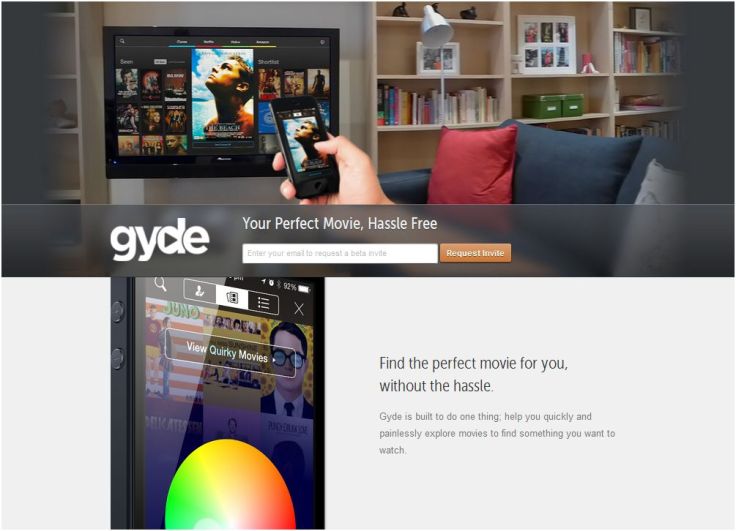 Screenshot Gyde.tv