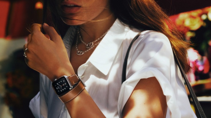 The Hermes Apple Watch, as seen on the Hermes website. 